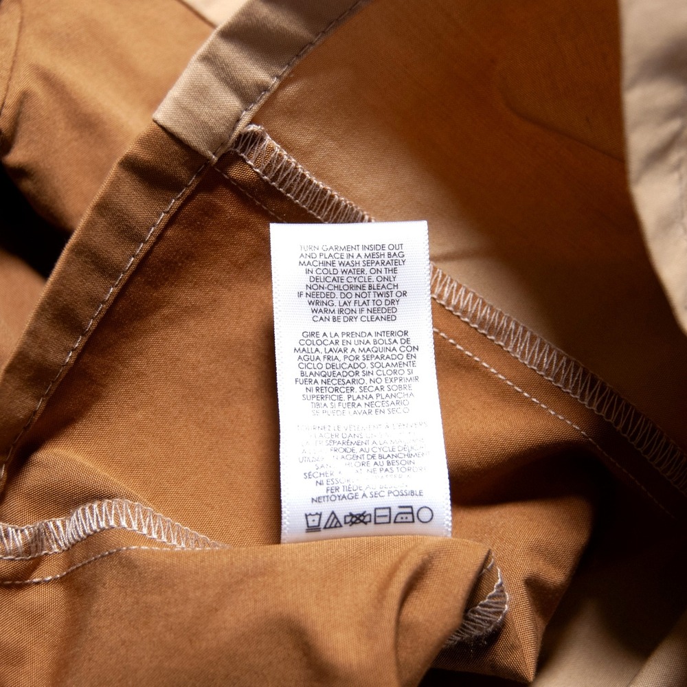 Cabi XS Women Tan #4301 Cotton Button Down Mason Jacket Collared Utility X Small - Picture 5 of 14